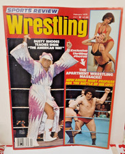 Sports Review Wrestling February 1978 Dusty Rhodes Magazine 