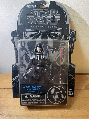Star Wars Black Series #07 Darth Vader Dagobah Test Figure Hasbro