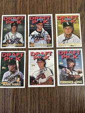 Topps 1994 Draft Pick Autographed Baseball Card Lot 6 MLB