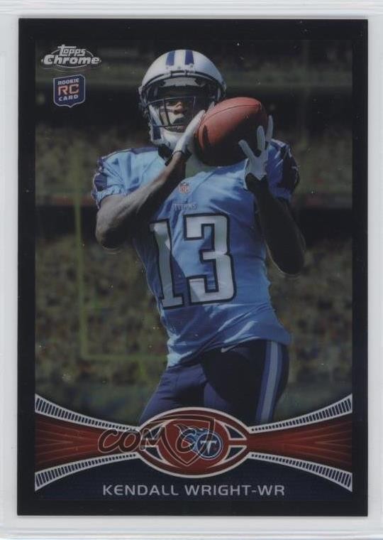 2012 Topps Chrome Black Refractor 226/299 Kendall Wright #212 Rookie RC 2sb