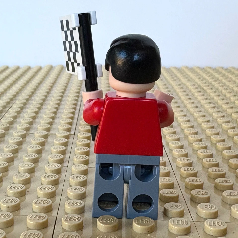 LEGO Speed Racer: Pops Racer, BANDERA A CUADROSr011, 8161 GRAN PREMIO, 2008 CARRERAS Foto 3 de 4