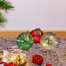 3 Pieces Tabletop Christmas Ornaments Christmas Decor for Party Shelf Office