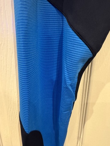 Leggings de compresión Reebok Lux 2.0 audaces azul marino y cielo, talla L, nuevos con etiquetas - Imagen 17 de 17