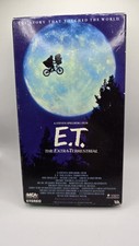 E.T. The Extra-terrestrial VHS, 1988 Green And Black Tape Steven Spielberg