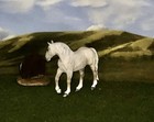 OOAK Like Breyer cm Custom Horse Micro Mini Model Resin *Lippizan  Stallion *Wow — photo 7