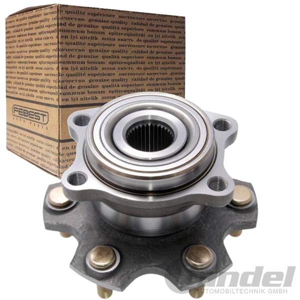 Febest Radnabe Hinterachse Passend FüR Mitsubishi Pajero | 0482-V97R-image