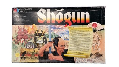 MB Shogun Gamemaster Kult-Brettspiel von 1986  Geprüft Vollständig