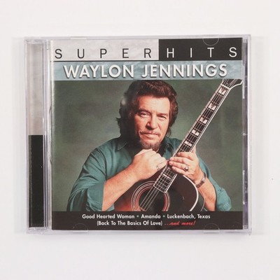 Waylon Jennings   Super Hits CD 2007 Country Outlaw Sony BMG A 705692 Excellent