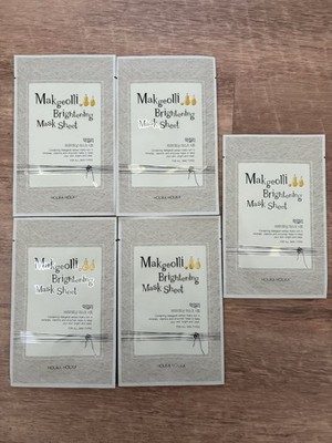 Holika Holika Face Sheet Mask, Makgeolli Brightening Mask Sheet