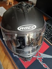 Nowy kask z pełnym wizjerem marki ROCC w matowej czerni , rozmiar L , 57 - 59 cm