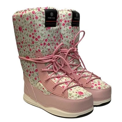 BOGNER Fire+Ice LoveShackFancy La Plangne Snow Boots Pink EU39 UK6 RRP370 BNIB