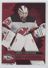 2020-21 Skybox Metal Universe PMG Red 57/90 Mackenzie Blackwood #42 0i47