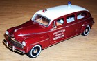VECTOR HANDWORK 1948 FORD SIBERT LONG AMBULANCE-GREENFIELD TWP VOL. FIRE CO. — photo 1