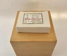 Vtg NOS Box O. Mustad & Son 9672 Straight Bronzed Viking Fishing Hooks No 4 Size