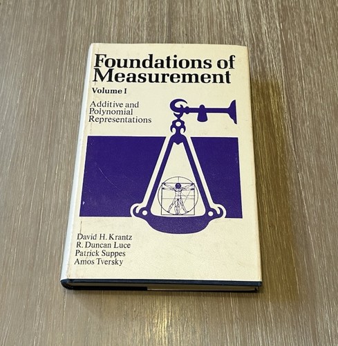 Foundations of Measurement Volume I by Krantz, Lee, Suppes, Tversky 1971 HC/DJ - 第 1/10 張圖片