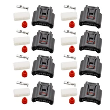 Vkinman 8Pcs Ignition Coil 4 Pin Plug Connector 90980-11885/7283-7449 Replace...