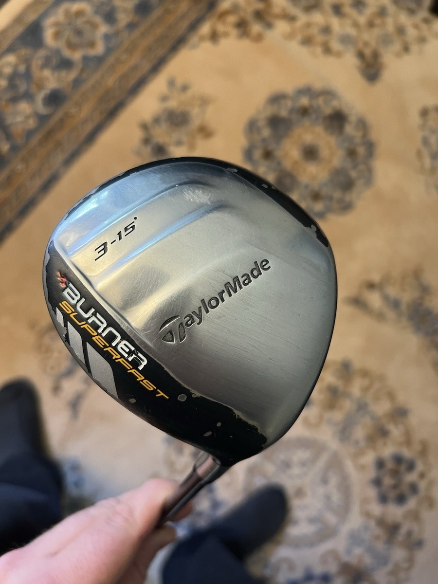 TaylorMade Burner Superfast 3 Fairway Wood 15 Graphite Regular RH