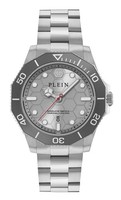 Philipp Plein Aquastorm Silber Herren Armbanduhr PW2GA0326