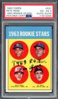 Pete Rose Signed 1963 Topps RC 537 Reds PSA 4 "1963 ROY" PSA/DNA #71813289