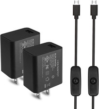 Ul-Listed 5V3A Power Supply with Switch 2.5A 2A 1.5A 1A Fast Rapid Charge AC Ada