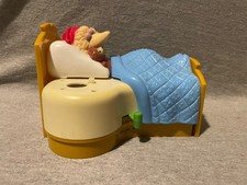 Vintage Illco Sesame Street Big Bird Nightlight Projector Music Box AS IS