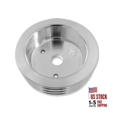 Short Water Pump Crankshaft Pulley Triple Groove Swp For Chevy 3 Groove Swp Bbc