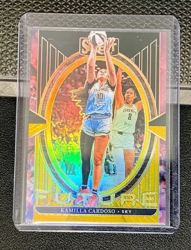 KAMILLA CARDOSO 2025 Panini WNBA Select Future BLACK GOLD PRIZM Sp 5/5