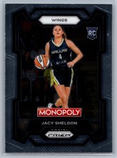 2024 Panini Prizm Monopoly WNBA #67 Jacy Sheldon Dallas Wings RC Rookie