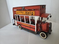 Tin Plate Bus "Dont Be Vague Ask For Haig" No 27 Large 16"