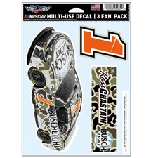 Ross Chastain Multi-Use Busch Light Camo #1 Decal 3-Pack
