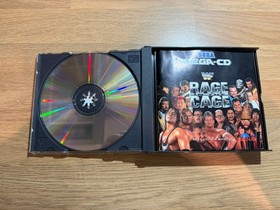 WWF Rage In The Cage Sega Mega CD Complete PAL - UK Seller