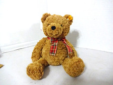 Steiff - Jimmy Christmas Teddy Bear with Santa Hat and Bow -BRAND NEW/TAGS