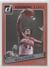 2015-16 Panini Donruss Rebounding Kings Wes Unseld #7 HOF 1s8