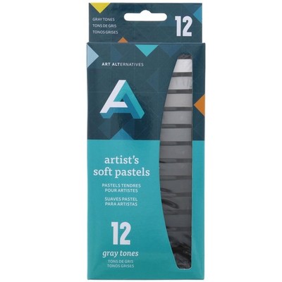 Art Alternatives Gray Tones Artist's Soft Pastels