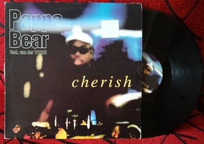 PAPPA BEAR Feat. VAN DER TOORN ** Cherish ** 1997 ITALY 12'' SINGLE