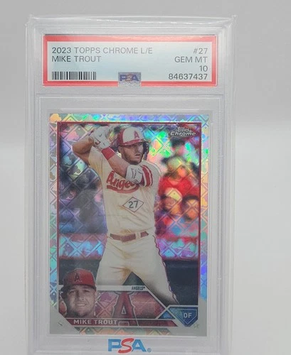 2023 Topps Chrome Logofractor Edition - Mike Trout #27