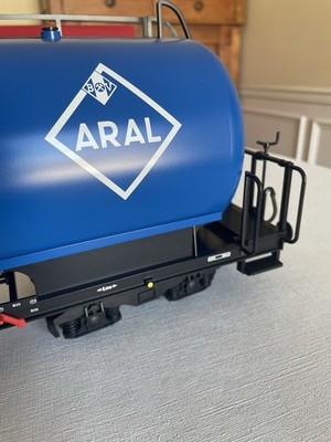 SUPER RARE NEW LGB 46833 HIGHLY DETAILED ARAL TANK CAR | eBay