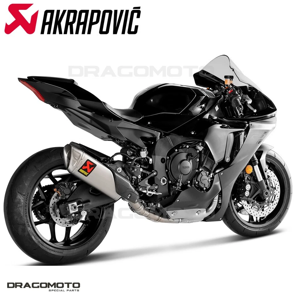 Scarico completo YAMAHA YZF-R1M 1000 ABS 2015-2024 AKRAPOVIC RC S-Y10R15-APLT Foto 3 de 4