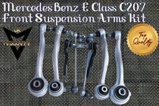 MERCEDES BENZ E CLASS A/C 207 FRONT SUSPENSION CONTROL ARMS ANTI ROLL BAR KIT