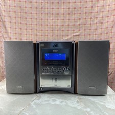 JVC UX-S57 Micro Component Stereo System with 5 CD Changer and Radio Silver=READ