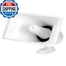 Qwork 50W 8 Ohm Pa Horn Speaker Clear Voice Projection For Warehouse School