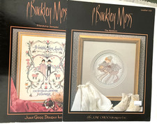 Counted Cross Stitch Lot of 2 Charts P Buckley Friendship Sampler & The Newborn