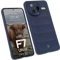 HandyhüLle FüR Xiaomi Poco F7 Ultra Bizon Case Cover Schutz HüLle Dunkelblau