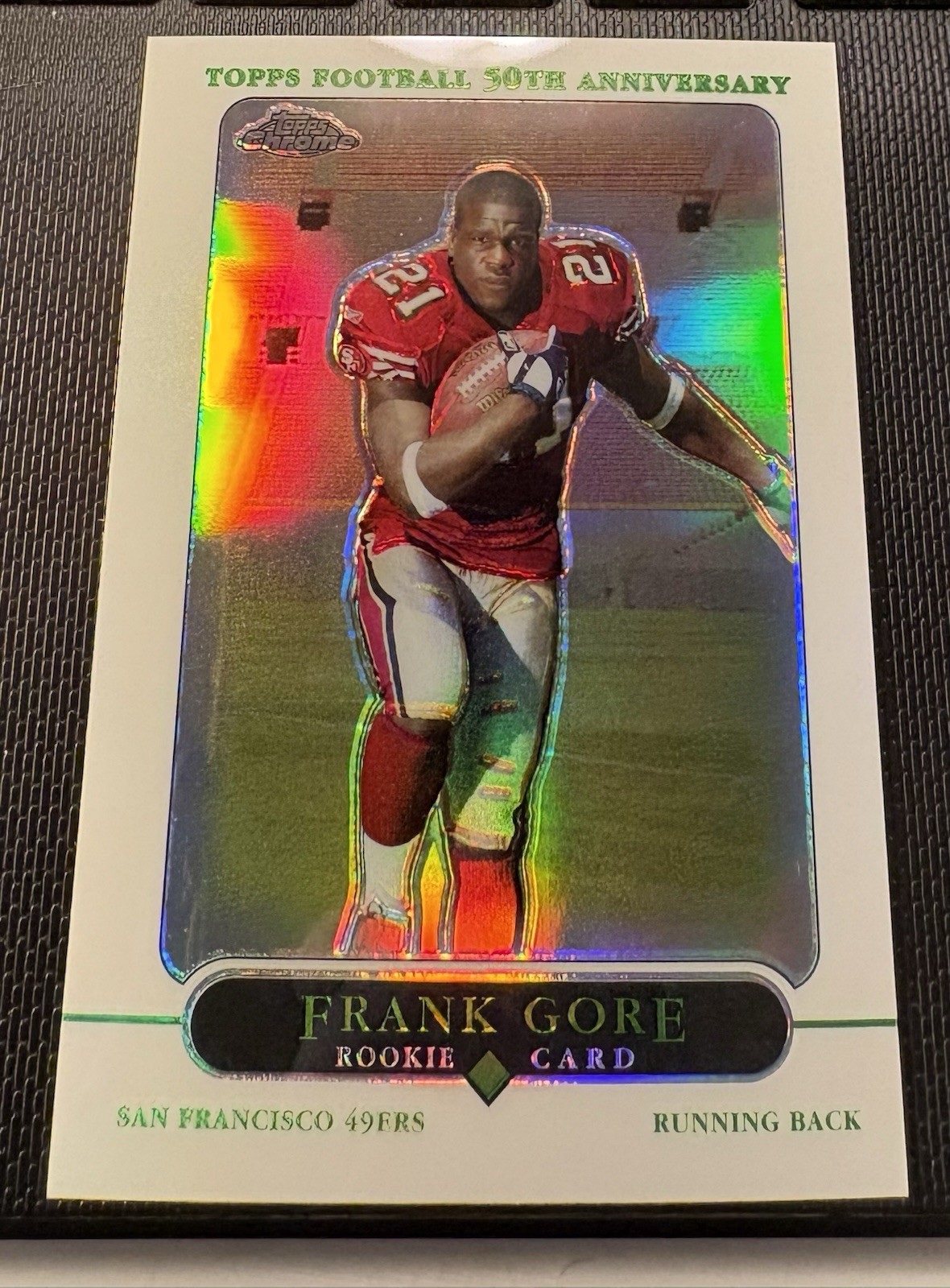 2005 Topps Chrome - Frank Gore #177 Refractor (RC)