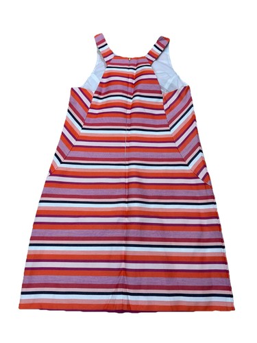 NWT Trina Turk Visalia Pink Orange Striped Sleeveless Sheath Dress Women’s Sz6 - Picture 11 of 12