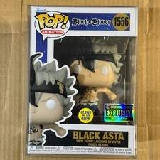 Funko Pop! Black Asta #1556, Black Clover, GITD, EE Exclusive, Animation