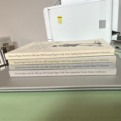 George Rogers Clark Trans-Appalachian Frontier History Papers 1985-1992 4 Vol