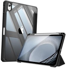 Hybrid Slim Case for iPad A16 11th Generation 11 Inch 2025 , iPad Black