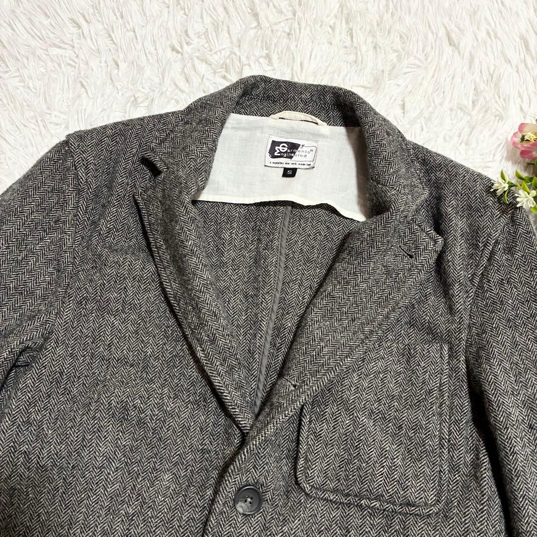 Engineered Garments Herringbone Tailored Jacket S… - image 2