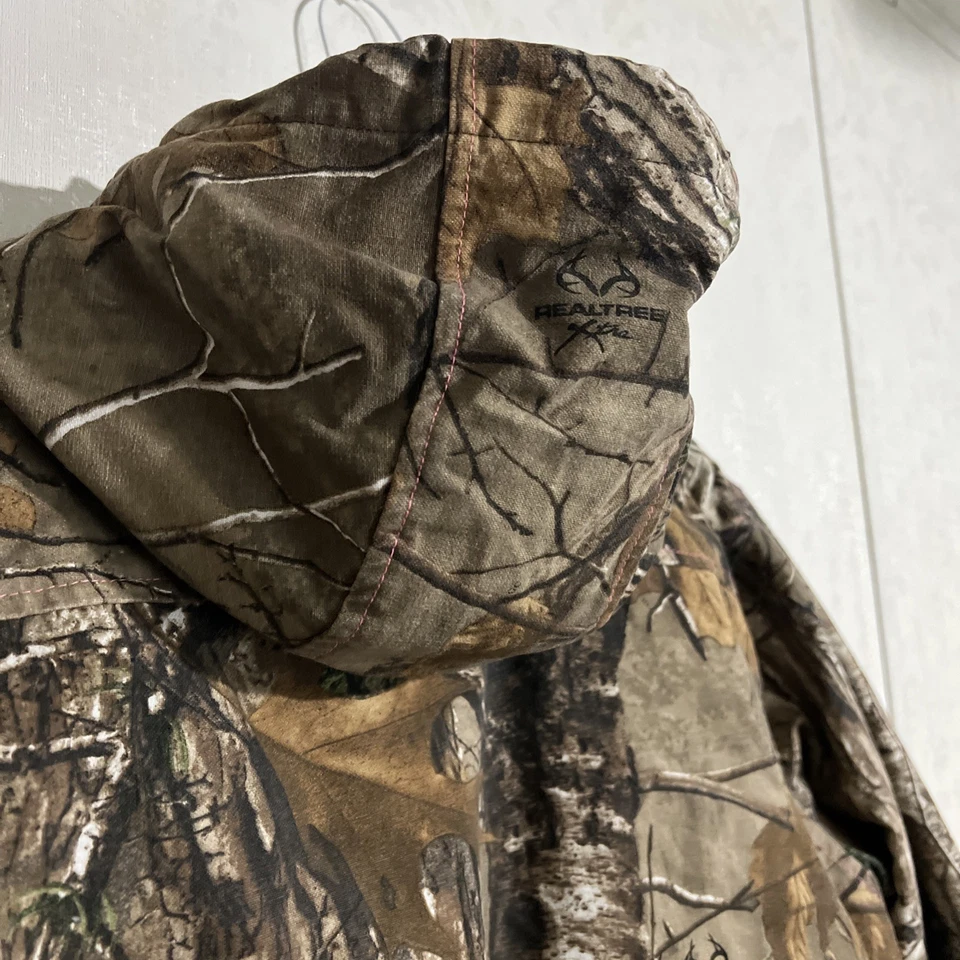 Game Winner Hooded Jacket Coat Women Large Camouflage Hunting Outdoors Pocketed - Image 4 of 4